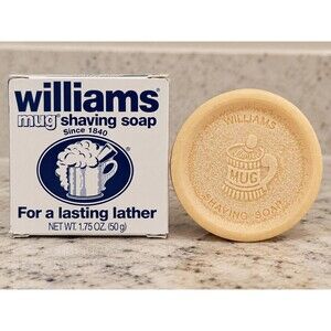 Williams Mug Shaving Soap Refill 1.75 oz  NOS Discontinued